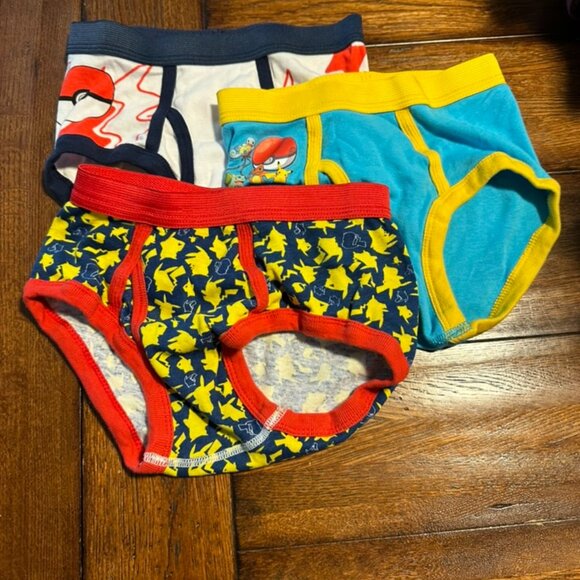 3prs Pokemon brief underwear BNWOT; sz 8 - Picture 1 of 7